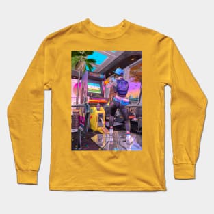 Back to the Arcade Shoot em up Long Sleeve T-Shirt